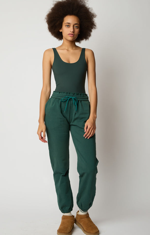 Le Jogger Pant - Evergreen