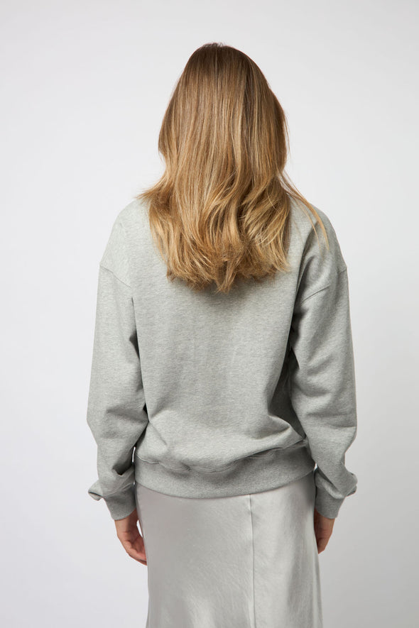 Come With Me Cozy Cloud Sweatshirt - Grey