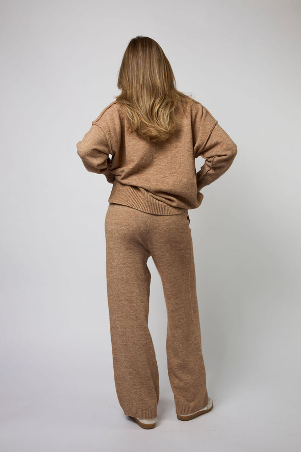 The Sweater Set Bottom - Mocha