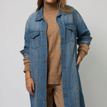 The Rock Star Denim Trench