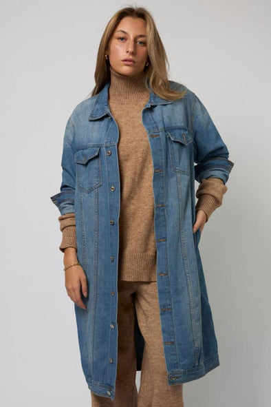 The Rock Star Denim Trench