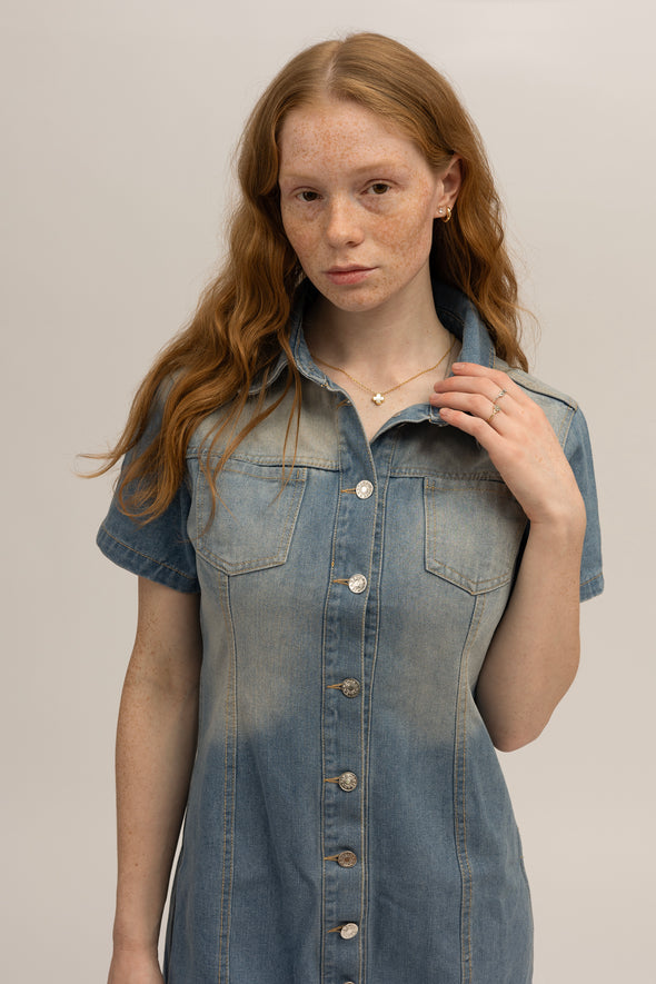 The Charlotte Denim Dress