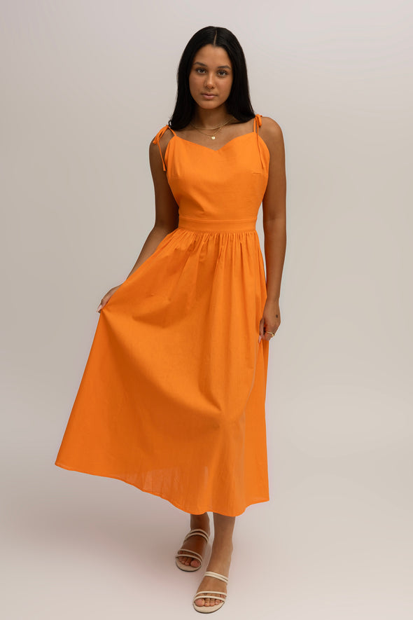 The Ambience Dress - Orange