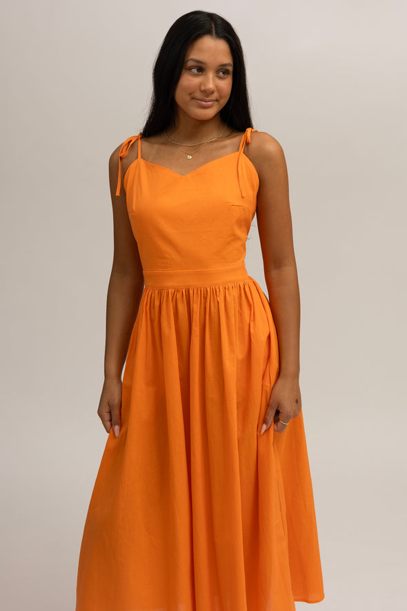 The Ambience Dress - Orange