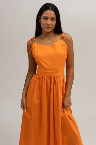 The Ambience Dress - Orange