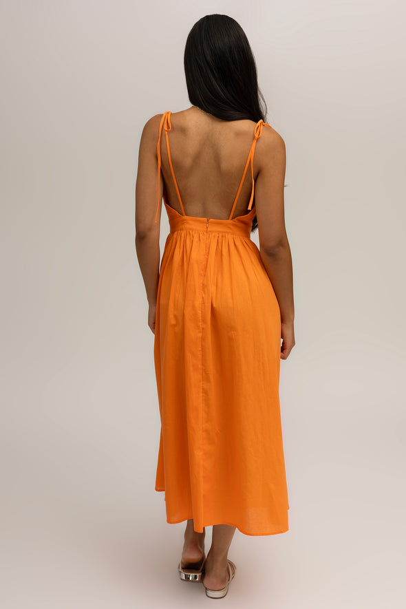 The Ambience Dress - Orange