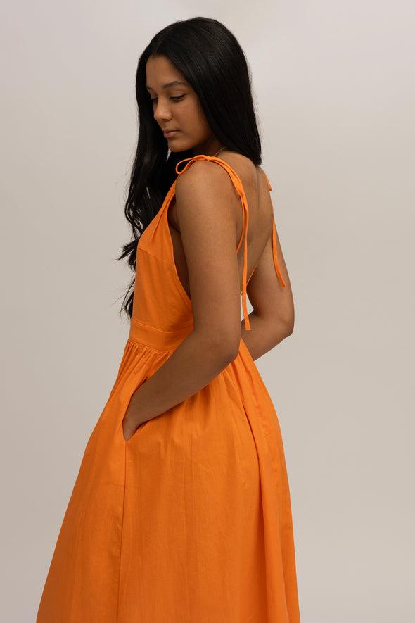 The Ambience Dress - Orange