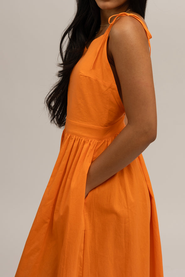 The Ambience Dress - Orange