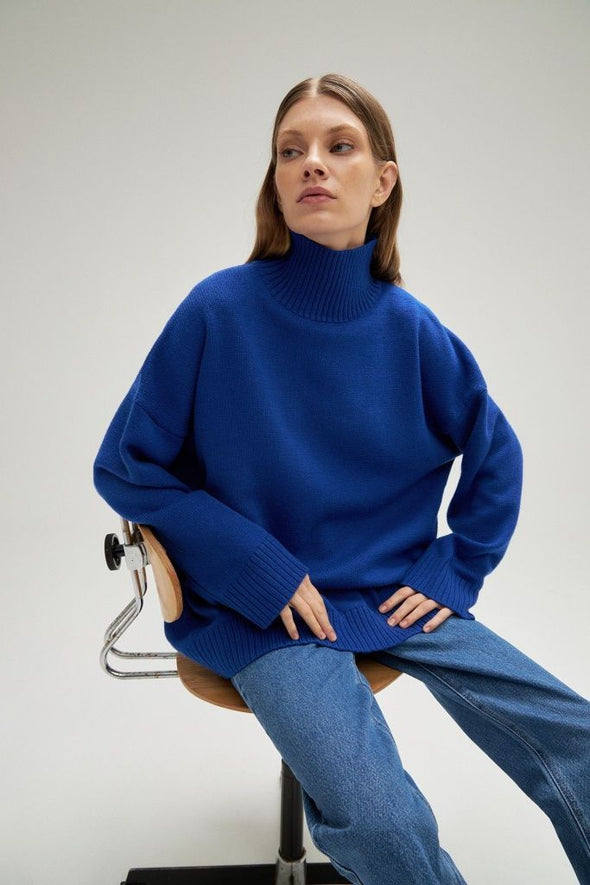 Knitted Turtleneck - Multiple Colors