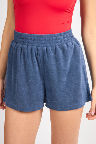 The Terry Set Shorts - Navy