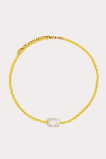 Newton Necklace - Yellow