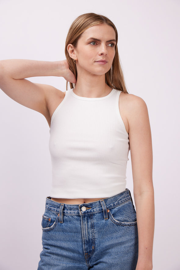 The Timeless Top Long - White