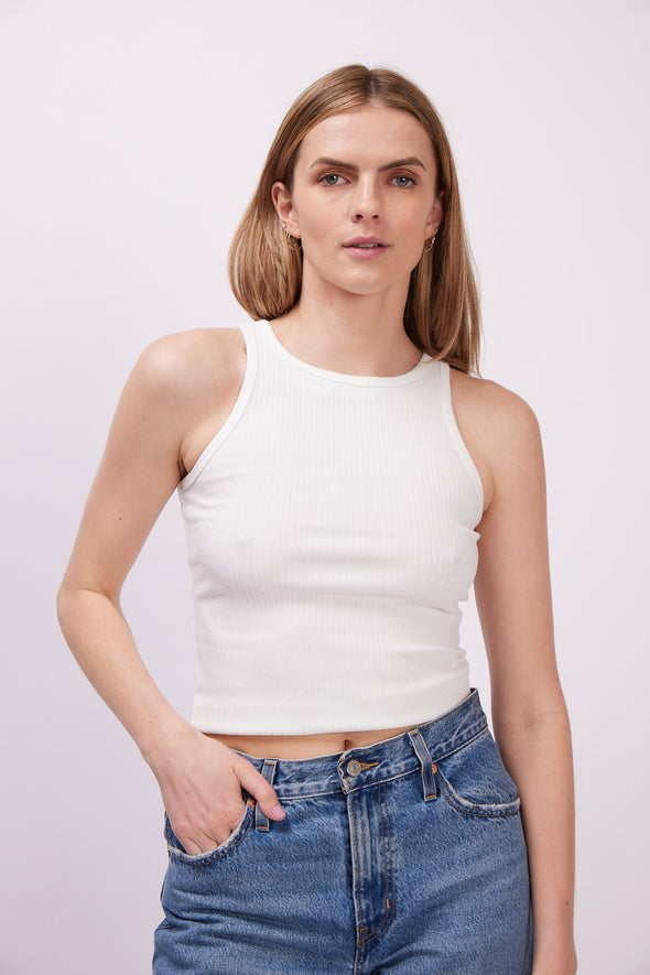 The Timeless Top Long - White