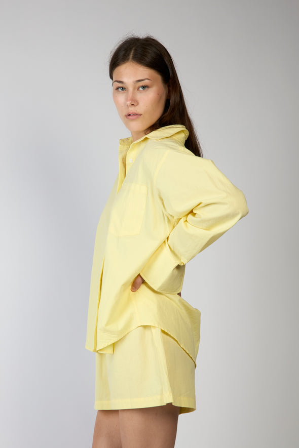 The Everyday Boyfriend Shirt - Yellow