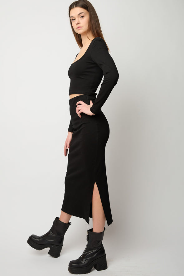 All in Set Skirt - Noir