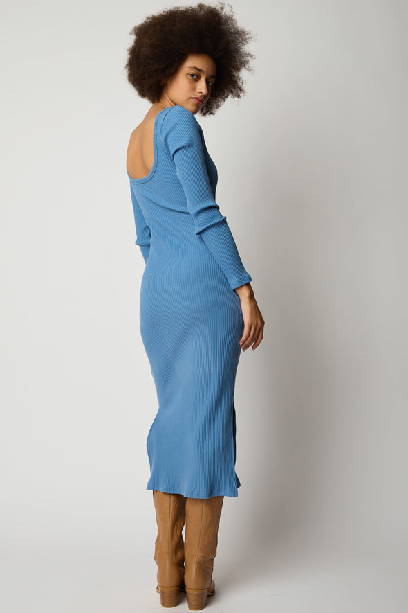 She's The Boss Bodycon - Blue