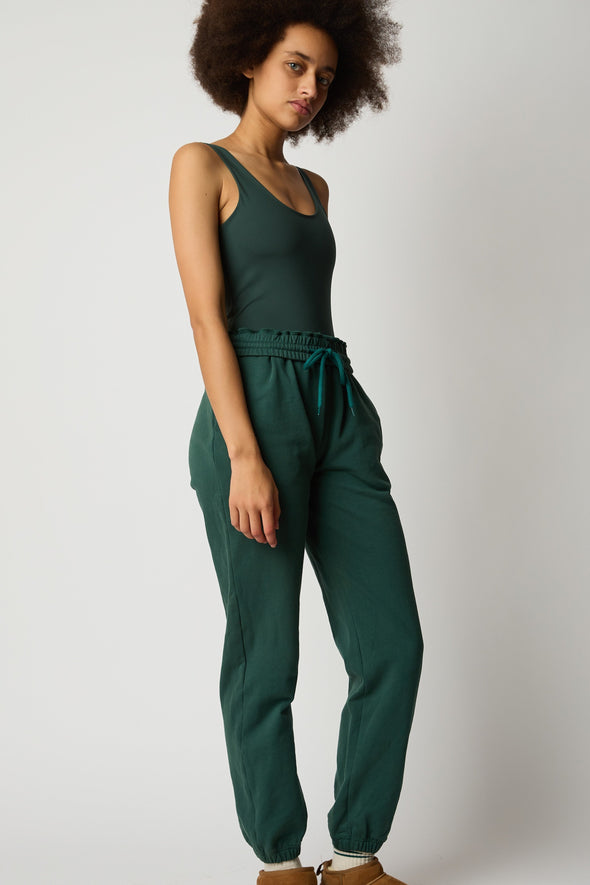 Le Jogger Pant - Evergreen