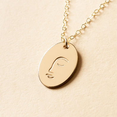 Faciem Small Signet Necklace