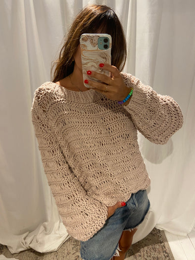 Vanilla Sweater in Pink