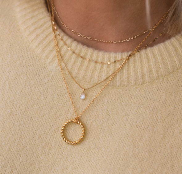 Rope Necklace - Gold
