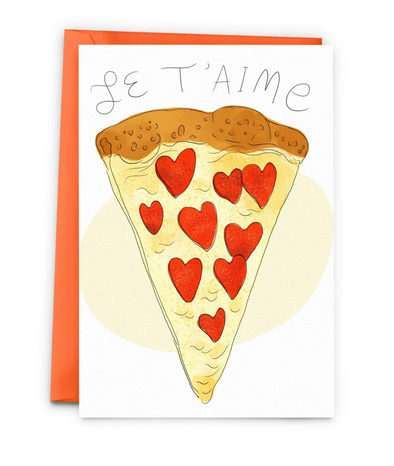 Pizza Love Card