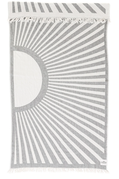 The Sun Flare Towel - Granite