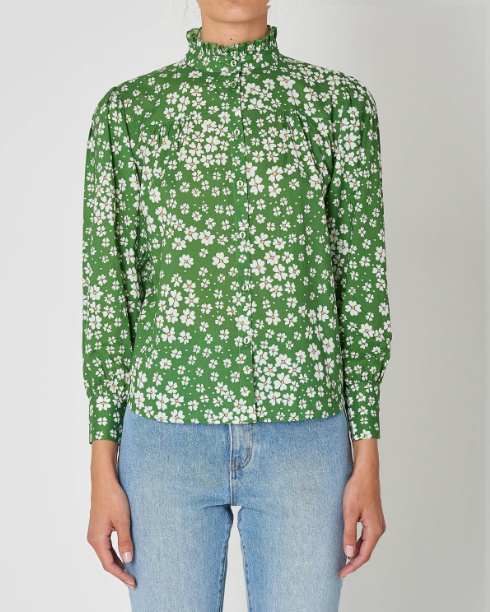 Kennedy Shirt - Olive Green