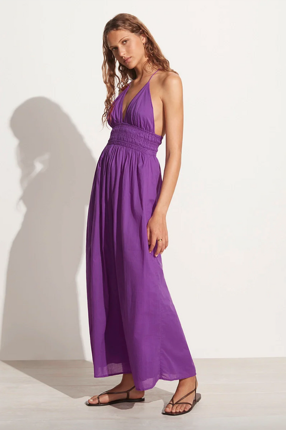 Bisetta Maxi Dress - Violet