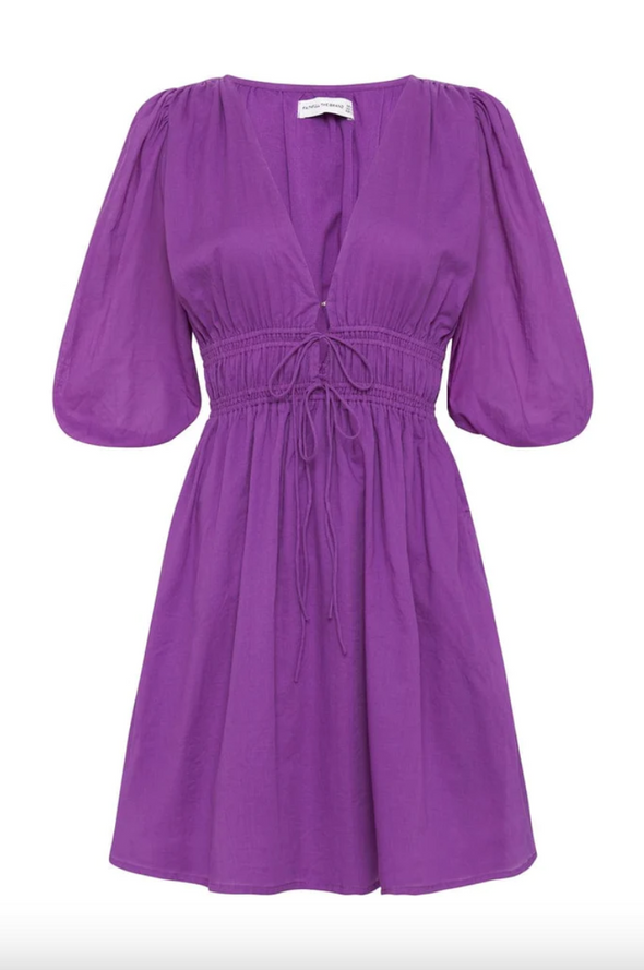 Roma Mini Dress - Violet