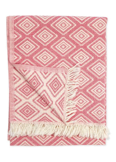 Pyramid Turkish Towel - Pink