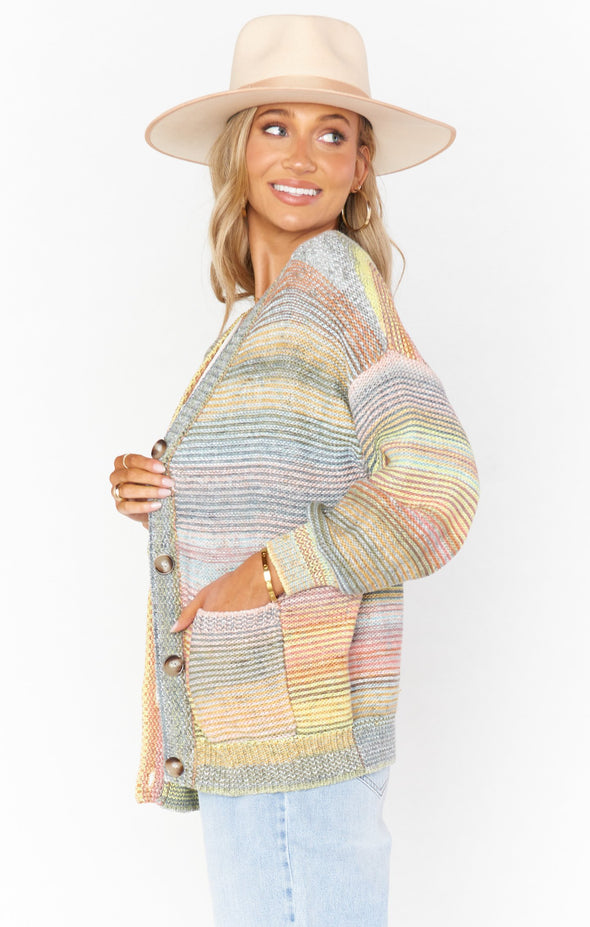 Callie Cardigan Outdoor Ombre Knit