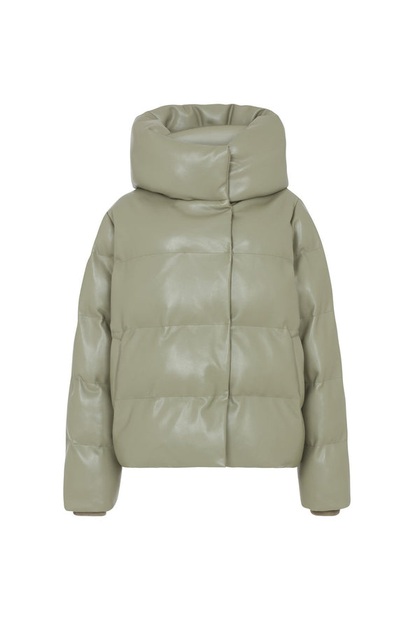 Patricia Short Puffer in Olive