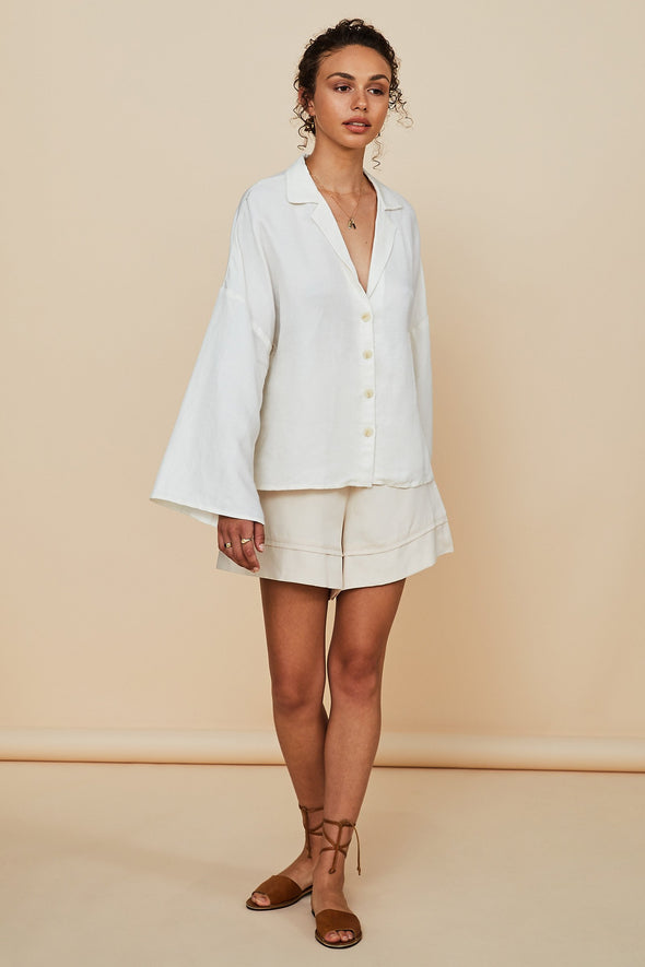 Annika Shirt in White